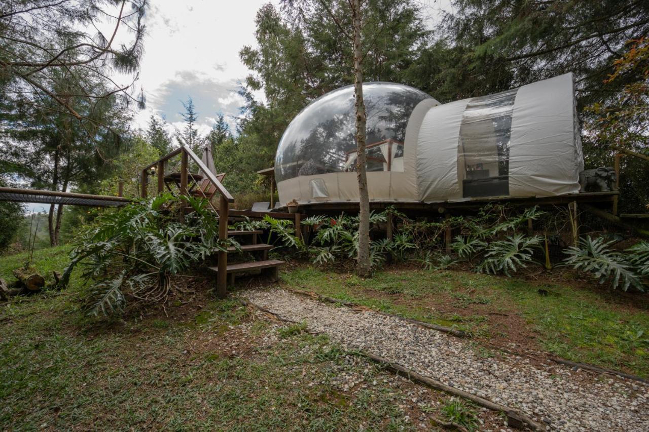 Bubblesky Glamping 40 Min From Medellin Hotell El Retiro  Exteriör bild