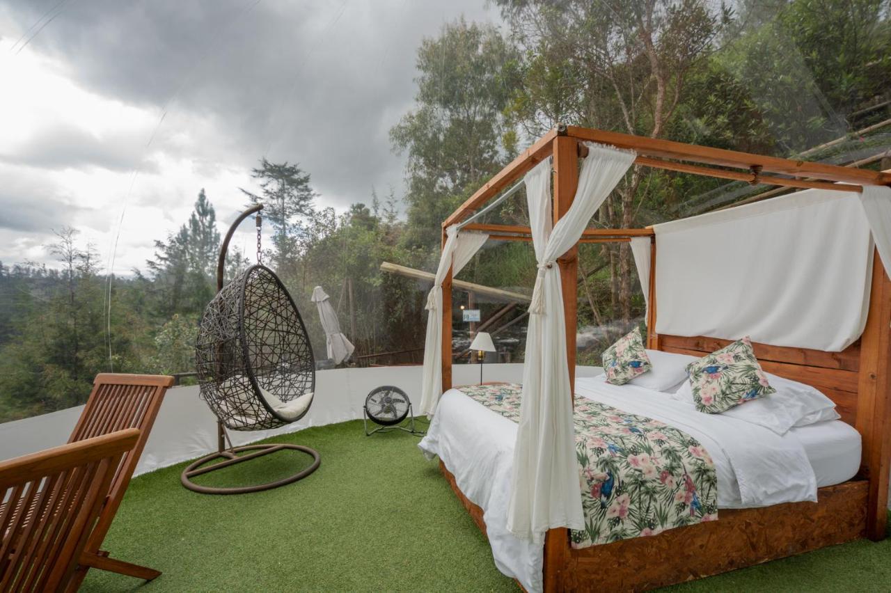 Bubblesky Glamping 40 Min From Medellin Hotell El Retiro  Exteriör bild