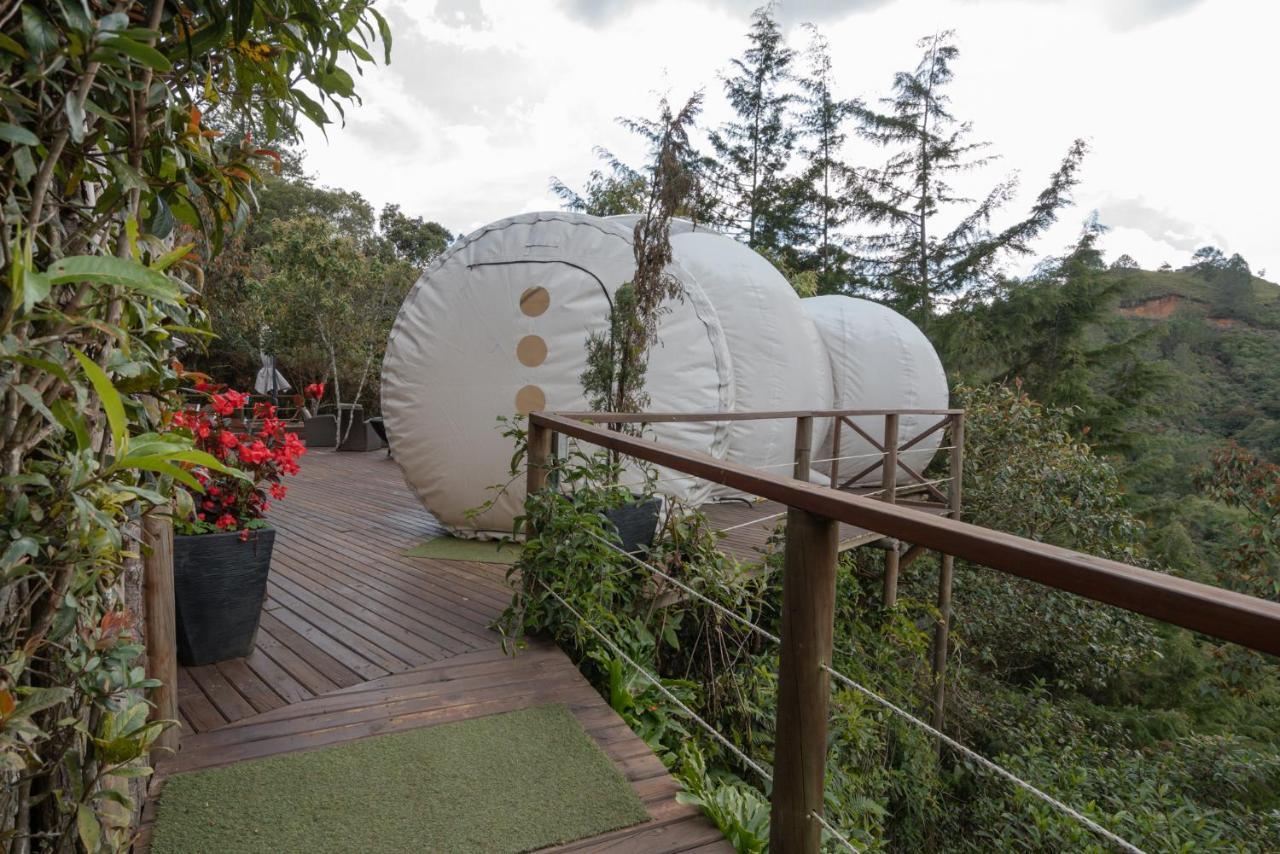 Bubblesky Glamping 40 Min From Medellin Hotell El Retiro  Exteriör bild