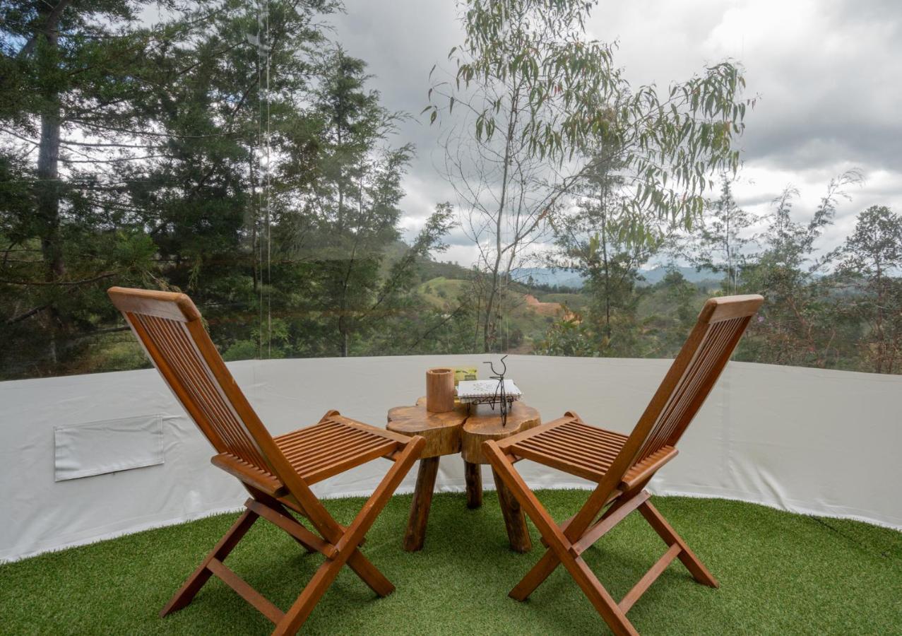 Bubblesky Glamping 40 Min From Medellin Hotell El Retiro  Exteriör bild