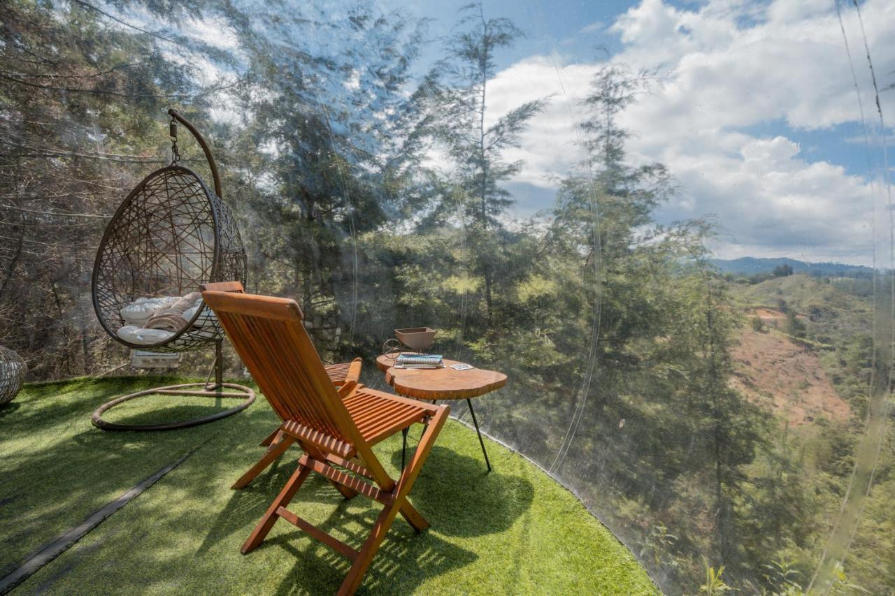 Bubblesky Glamping 40 Min From Medellin Hotell El Retiro  Exteriör bild