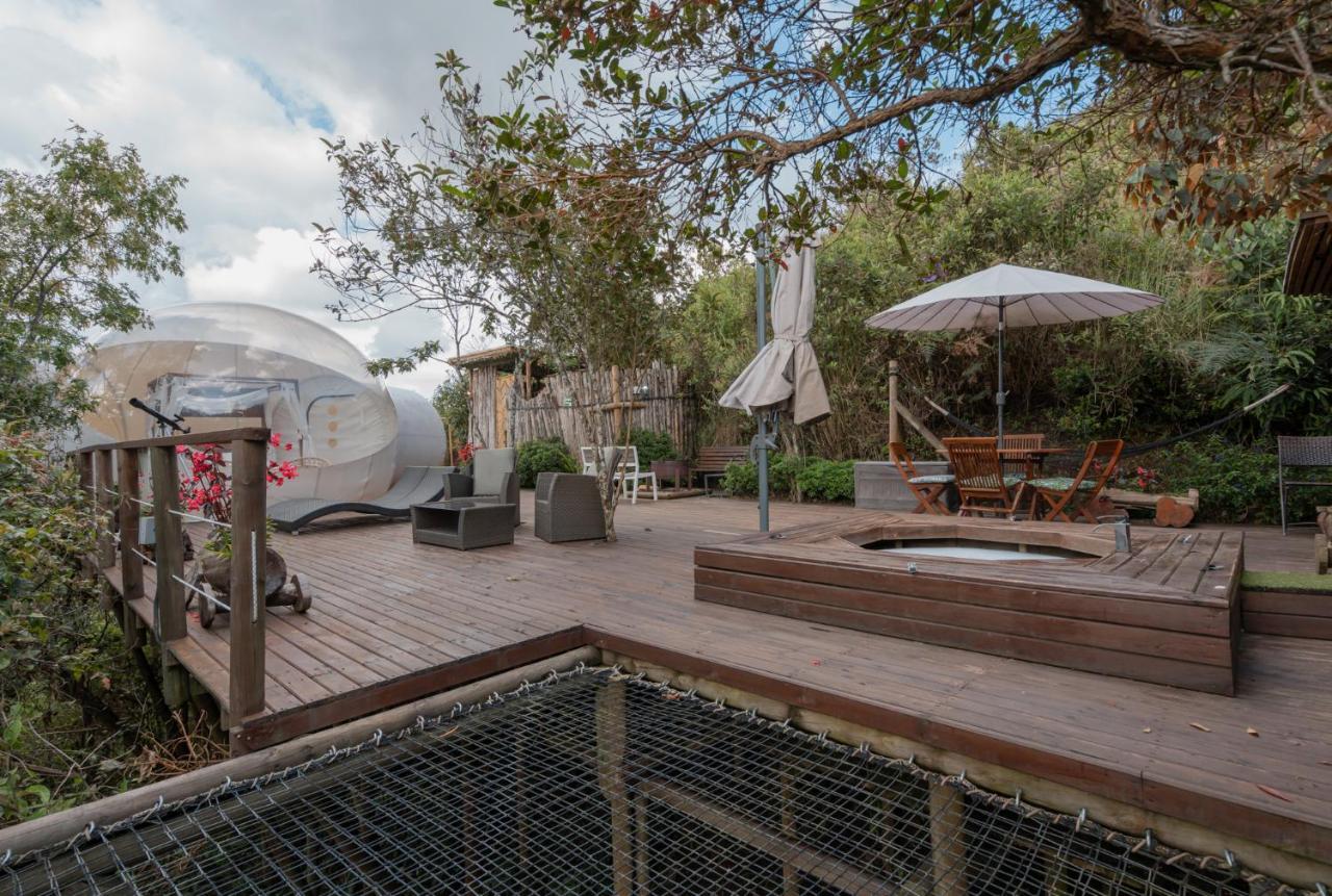 Bubblesky Glamping 40 Min From Medellin Hotell El Retiro  Exteriör bild