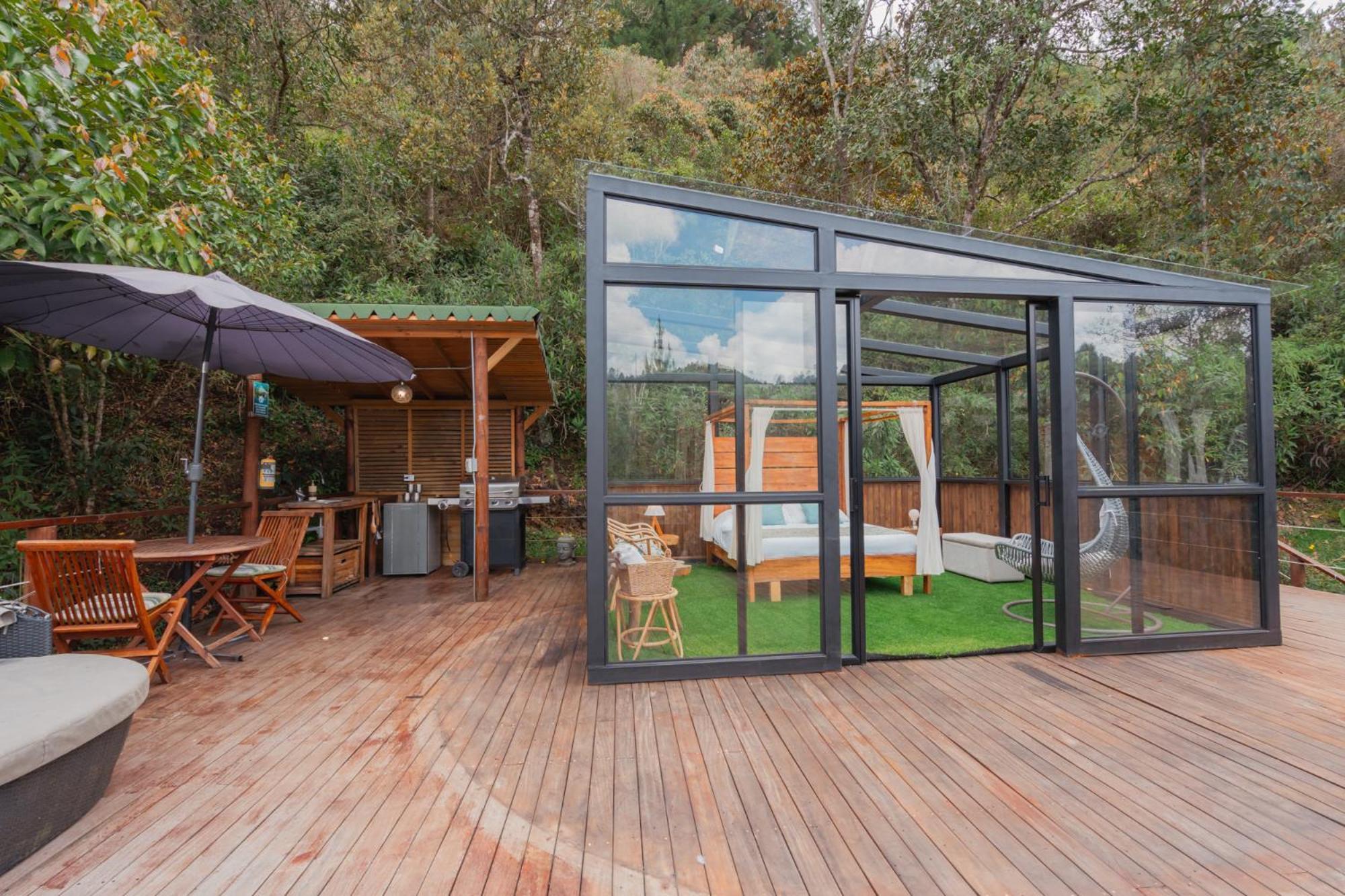 Bubblesky Glamping 40 Min From Medellin Hotell El Retiro  Exteriör bild
