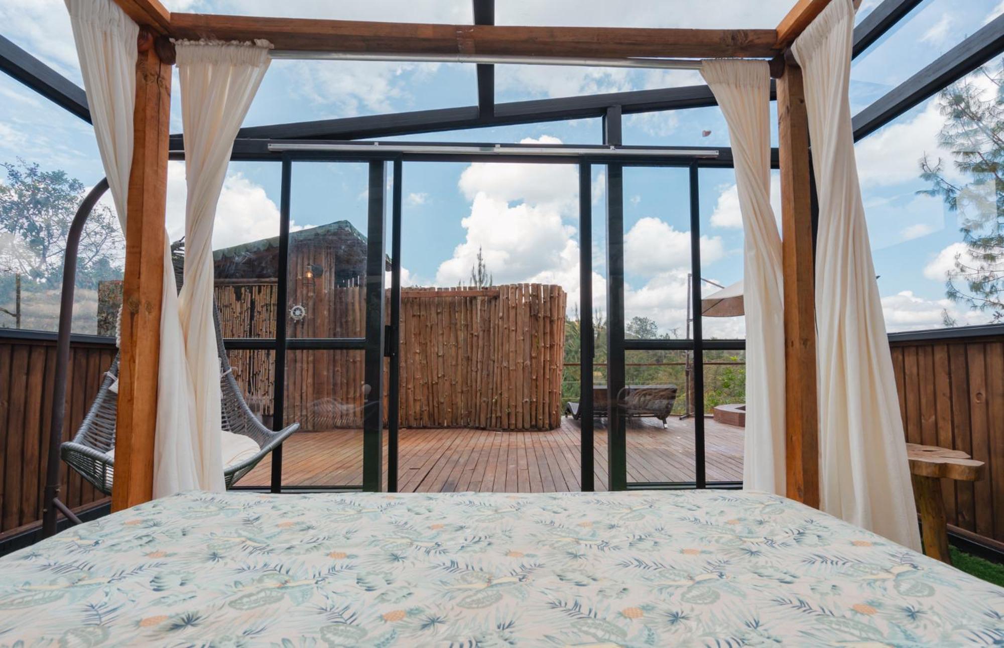 Bubblesky Glamping 40 Min From Medellin Hotell El Retiro  Exteriör bild