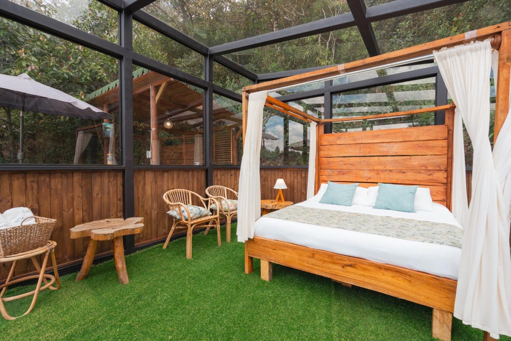 Bubblesky Glamping 40 Min From Medellin Hotell El Retiro  Exteriör bild