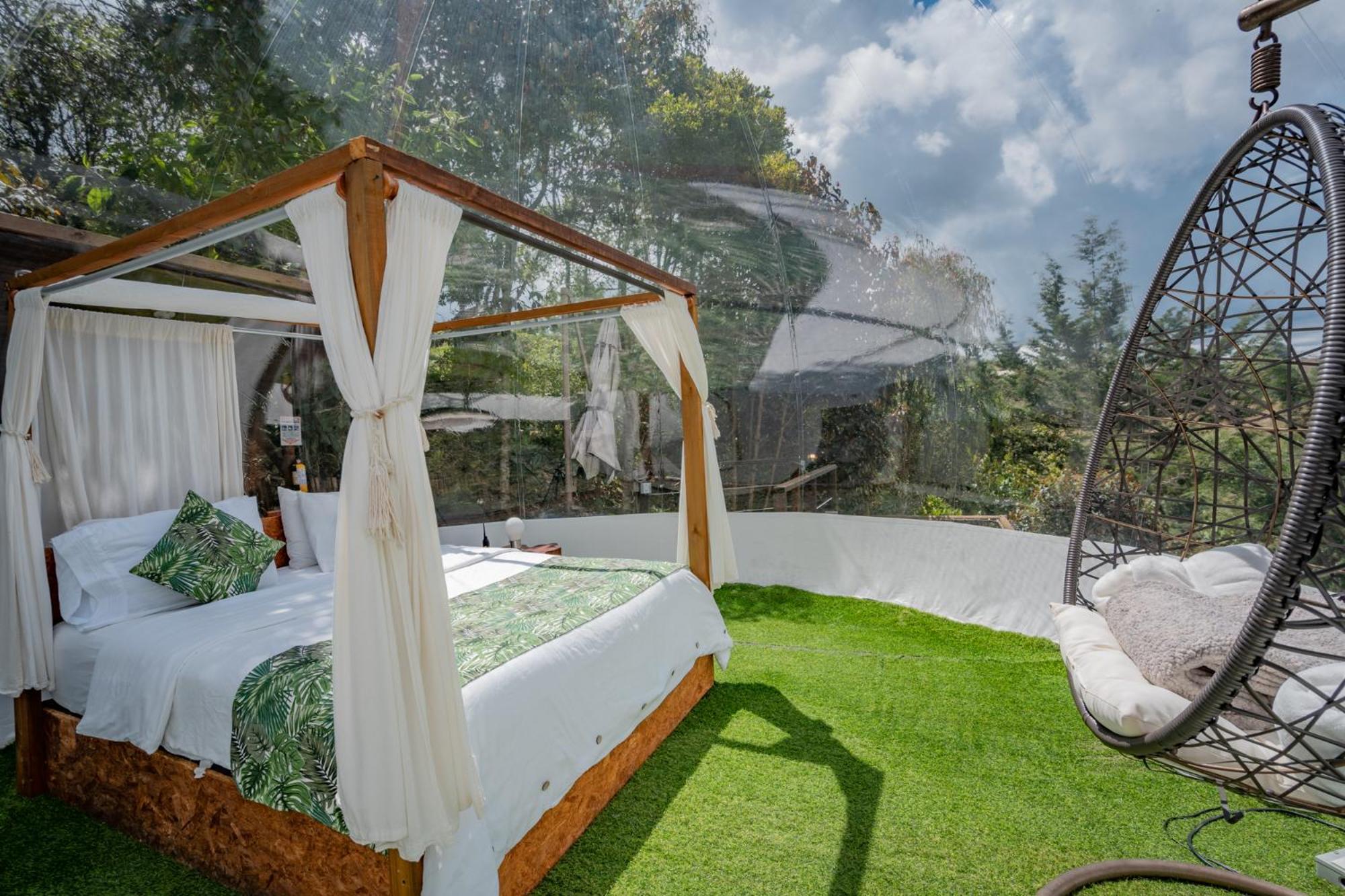 Bubblesky Glamping 40 Min From Medellin Hotell El Retiro  Exteriör bild